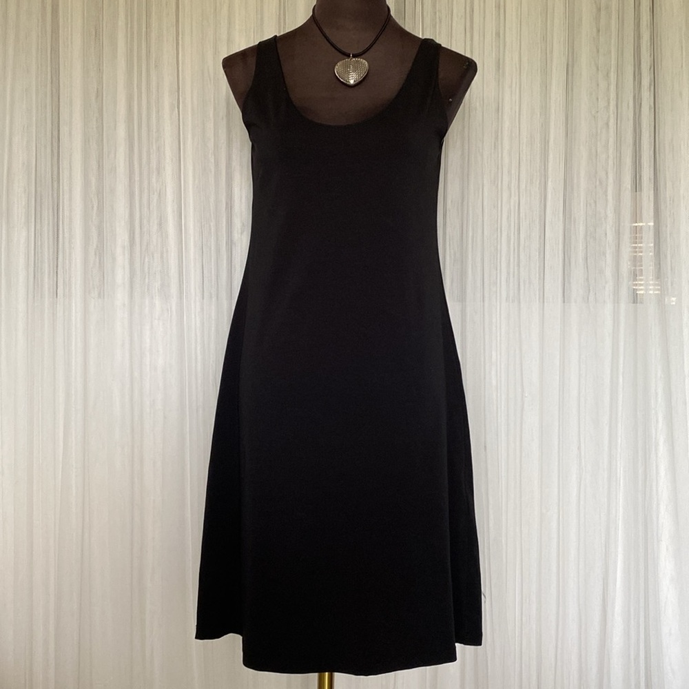 Crea Concept  Black Sleeveless Timeless A-Line Dress!
Size 10